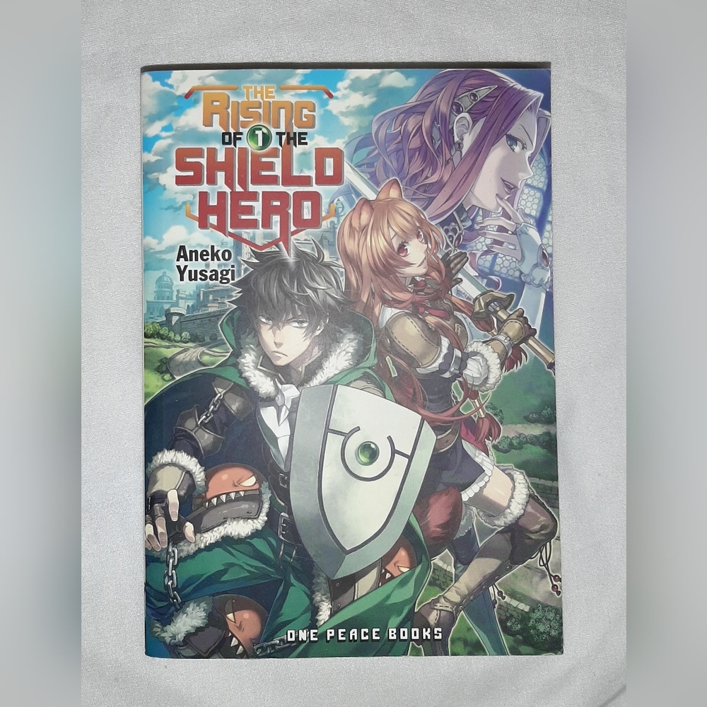 The Rising of the Shield Hero Volume 1 English Light Novel by Aneko Yusagi